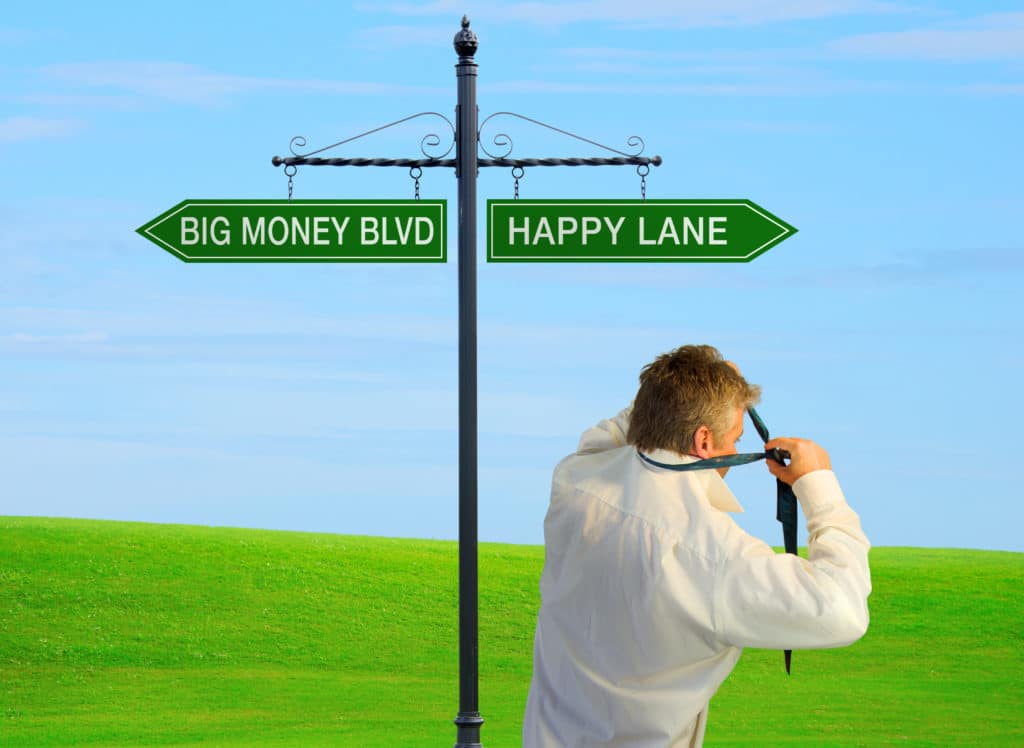 Medarbetarengagemang - skylt mellan big money boulevard och happy lane - men är det ett val?