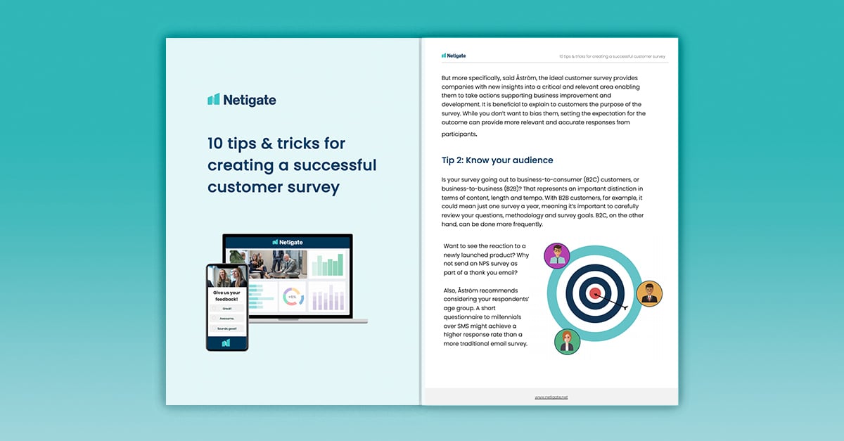 10 tips & tricks for creating a successful customer survey