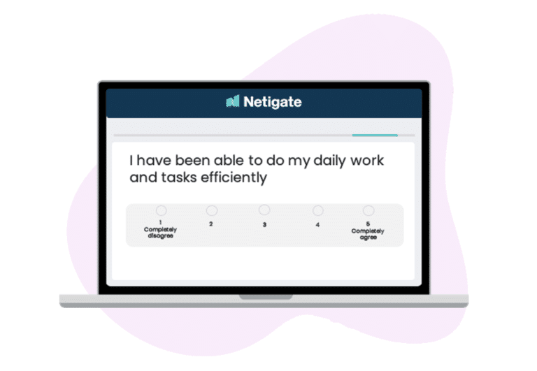 Daily work and tasks_COVID follow up survey with Netigate