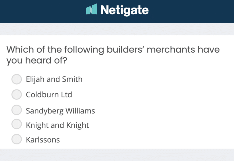 Opinion polls with Netigate market research