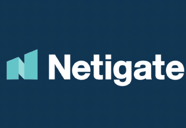 Netigate-logo Navy background