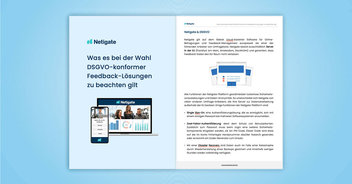 Was es bei der Wahl DSGVO-konformer Feedback-Lösungen zu beachten gilt