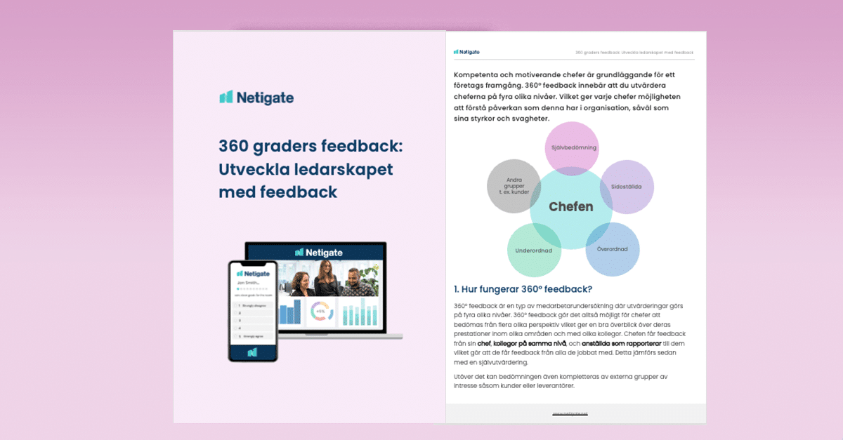 360 graders feedback – Utveckla ledarskapet med feedback