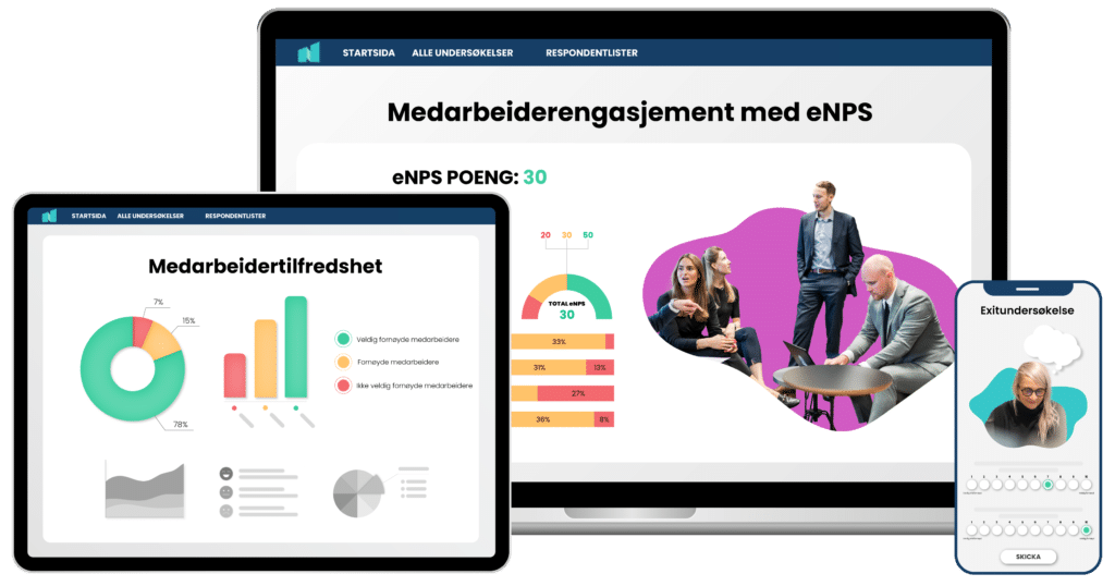 Netigates verktøy for medarbeiderundersøkelser