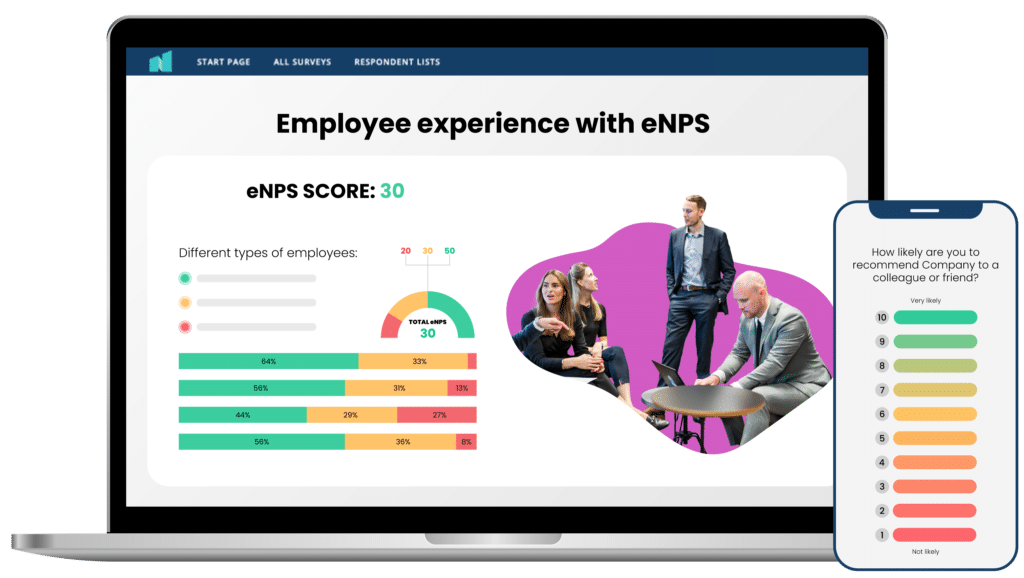 Netigate's employee survey software solution