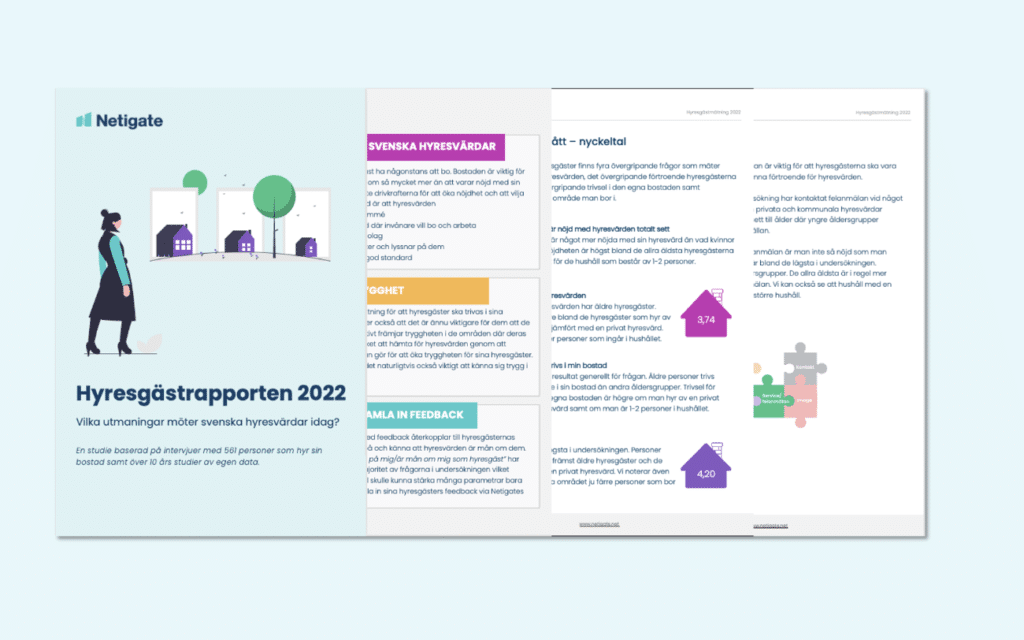 Hyresgästrapport 2022 : Vilka utmaningar möter svenska hyresvärdar idag?