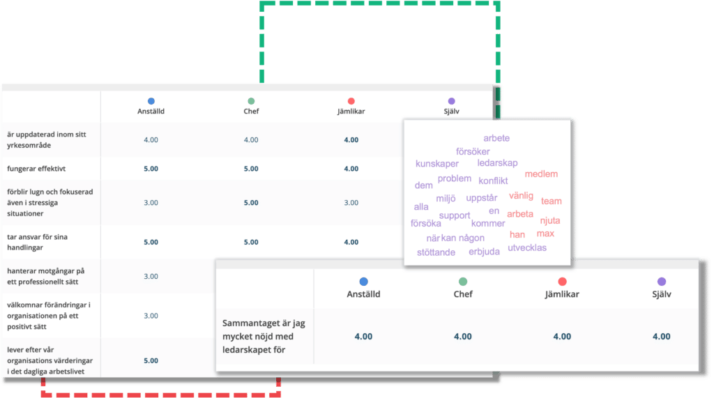 Netigate 360-graders software rapport