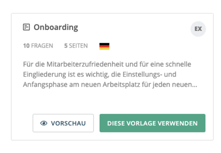 Mit Netigate Umfragenmuster können Sie direkt mit Ihren Umfragen starten.