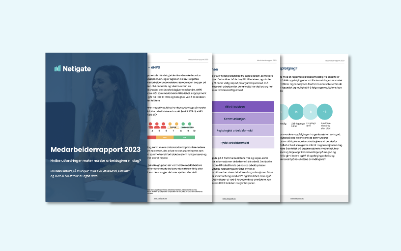 Netigate medarbeiderrapporten 2023