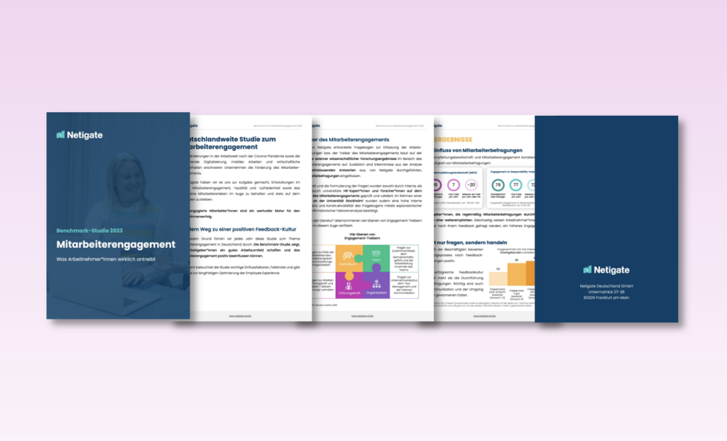 Benchmark-Studie 2023 zum Mitarbeiterengagement