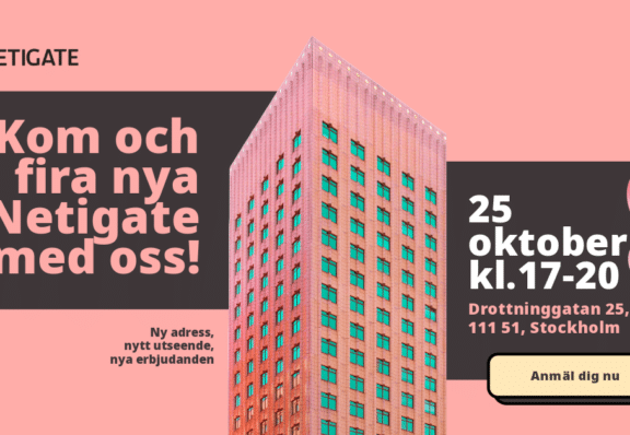Kom och fira nya Netigate med oss!