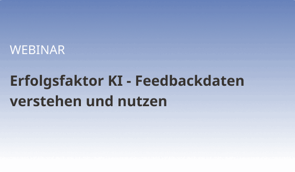 Webinar KI als Erfolgsfaktor