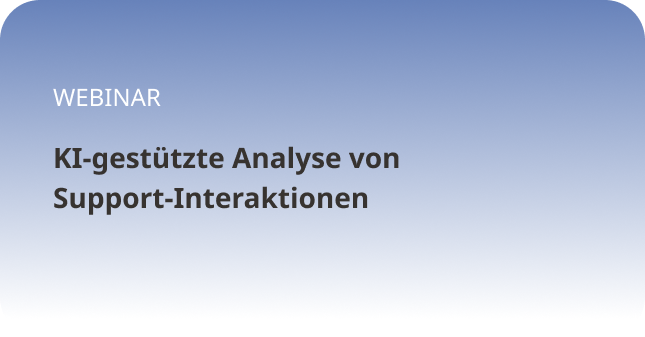 Webinar Support-Interaktionen