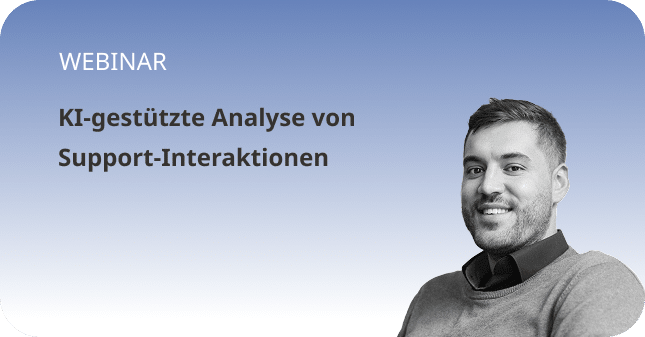 Netigate Webinar - Support-Interaktionen