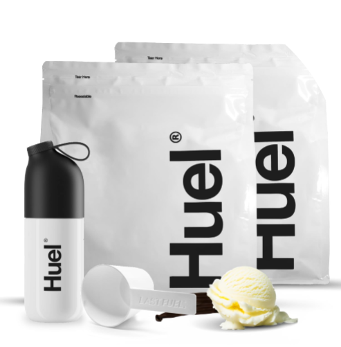 An image of Huel products for a Netigate case study